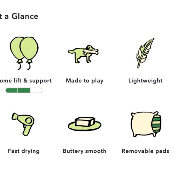 NWOT OFFLINE By Aerie Real Me Xtra Square Neck Sports Bra - Picture 9 of 9